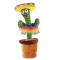 Tančící kaktus, zpívá, opakuje a přehrává hudbu - Mexiko 5