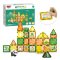 Magnetická stavebnice Window Art Jungle 47ks – Magnetic Tiles