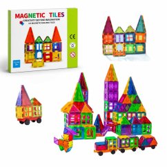 Magnetická stavebnica 100ks – Magnetic Tiles II