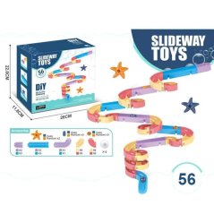 Slideway - Vodní skluzavka pro děti do vany 56 dílná Slideway - Vodní skluzavka pro děti do vany 56 dílná