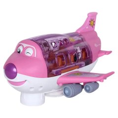 Airliner pro děti tančící letadlo - pink Airliner pro děti tančící letadlo - pink
