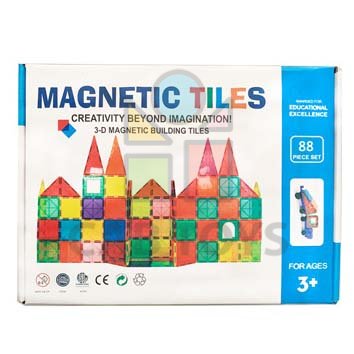 Magnetická stavebnice - 88 dílů