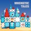 Magnetická stavebnica Space 39ks - Magnetic Tiles