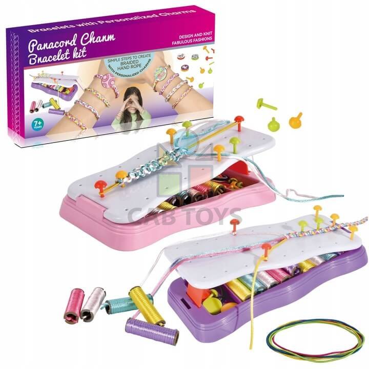 Sada na pletení náramků a přívěsků