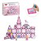 Magnetická stavebnice Window Art Castle 50ks – Magnetic Tiles