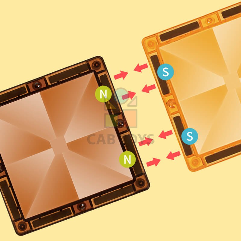 Magnetická stavebnica Window Art Dinosaurus 42ks - Magnetic Tiles