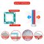 Magnetická stavebnice Marble Roller 88ks sada - Magnetic Tiles