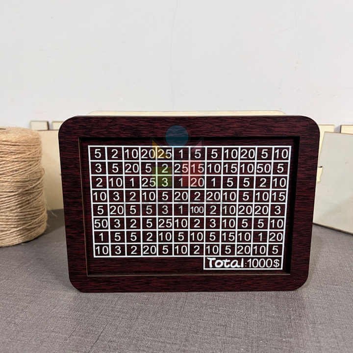 Pokladnička na šetření peněz 5000€