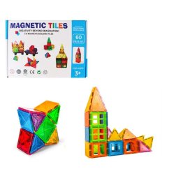 Magnetická stavebnica - 60 ks