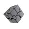 Infinity Cube Antistresová kocka kovová - čierna