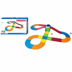 Magnetická stavebnica dráha 37ks - Mag Tiles Track