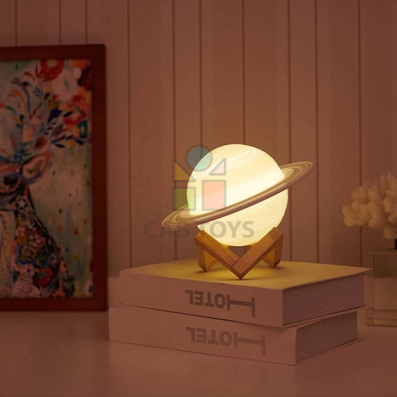 Noční lampa ve tvaru Saturn - Moonlamp 12cm
