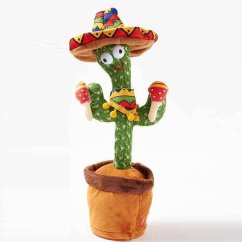 Tancujúci kaktus, spieva, opakuje a prehráva hudbu - Mexiko 1