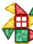 Magnetická stavebnice Window Art Farm 80ks – Magnetic Tiles