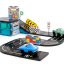 Magnetická stavebnice Racing Track Magnetic Tiles – závodní dráha, 75 ks