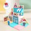 Magnetická stavebnice Store Magnetic Tiles – obchod a kavárna, 45 ks