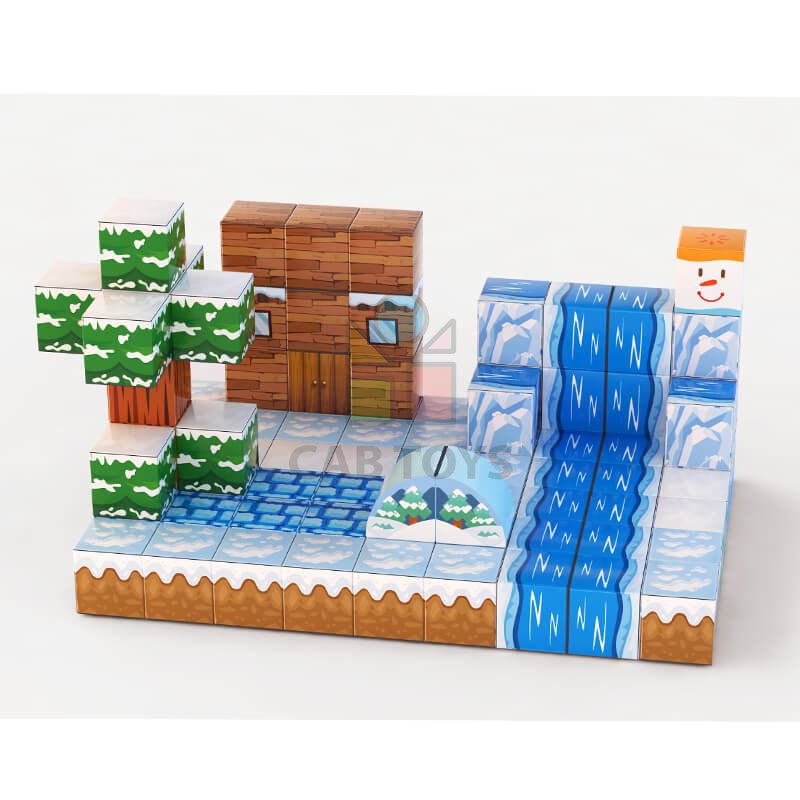 Magnetic Building Block - Mine World 52ks
