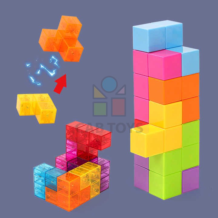 Magnetická stavebnica Magic Magnetic Cube