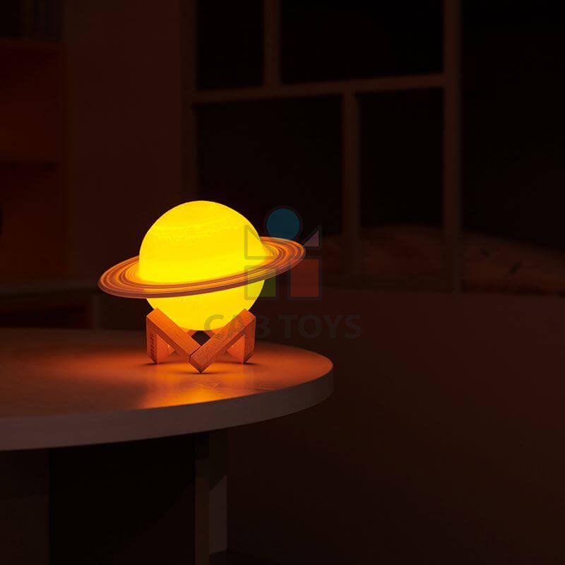 Noční lampa ve tvaru Saturn - Moonlamp 12cm