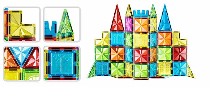 Magnetic Tiles Diamond