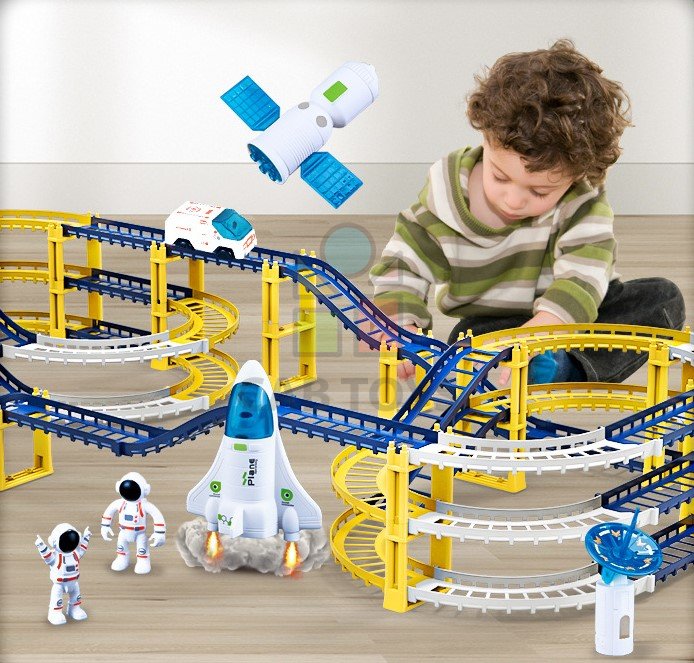 Vesmírná železnice, dětská puzzle dráha