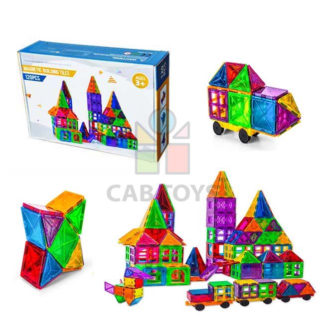 Magnetická stavebnice  120 dílů