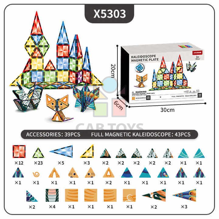 Magnetic Tiles Kaleidoscop 39+43ks