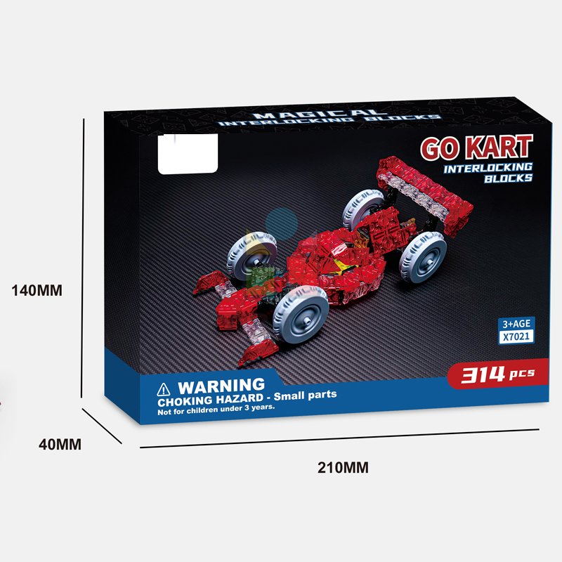 Stavebnica model formula 314 dielov