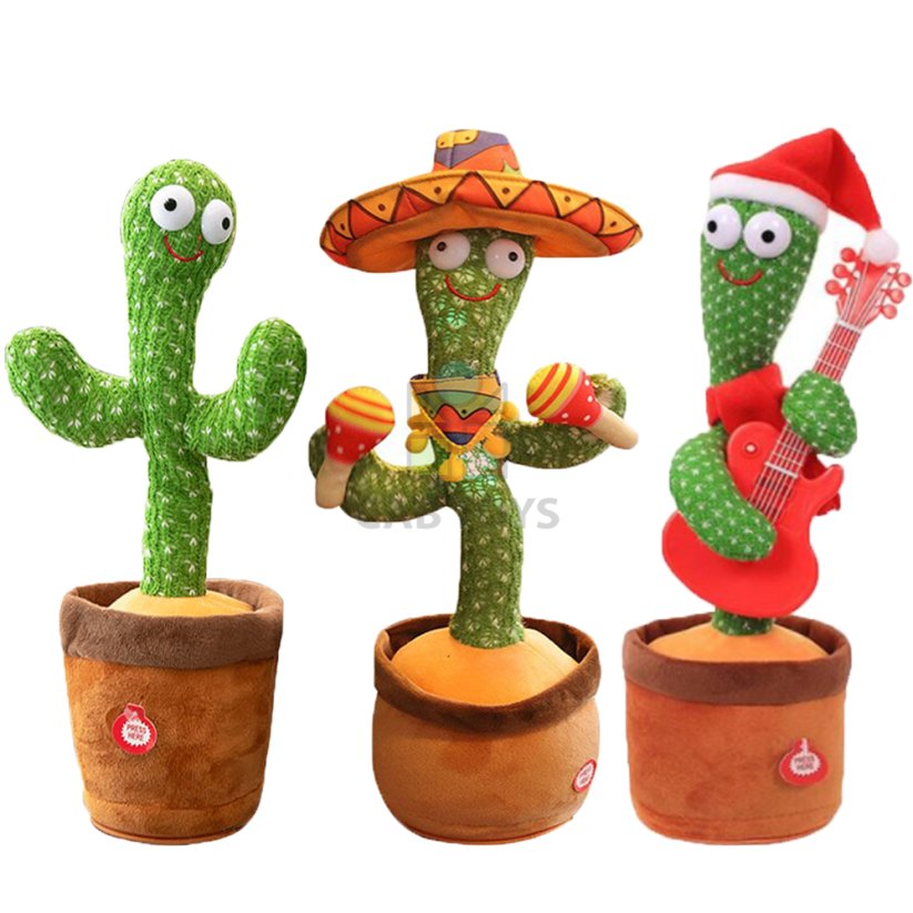 Tančící kaktus, zpívá, opakuje a přehrává hudbu – Mexiko 7