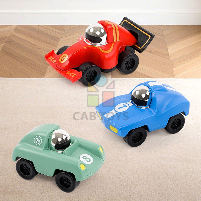 Magnetická stavebnice Racing Track Magnetic Tiles – závodní dráha, 75 ks