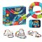 Autodráha závodní flexibilní - 184 dílů - CAB Toys