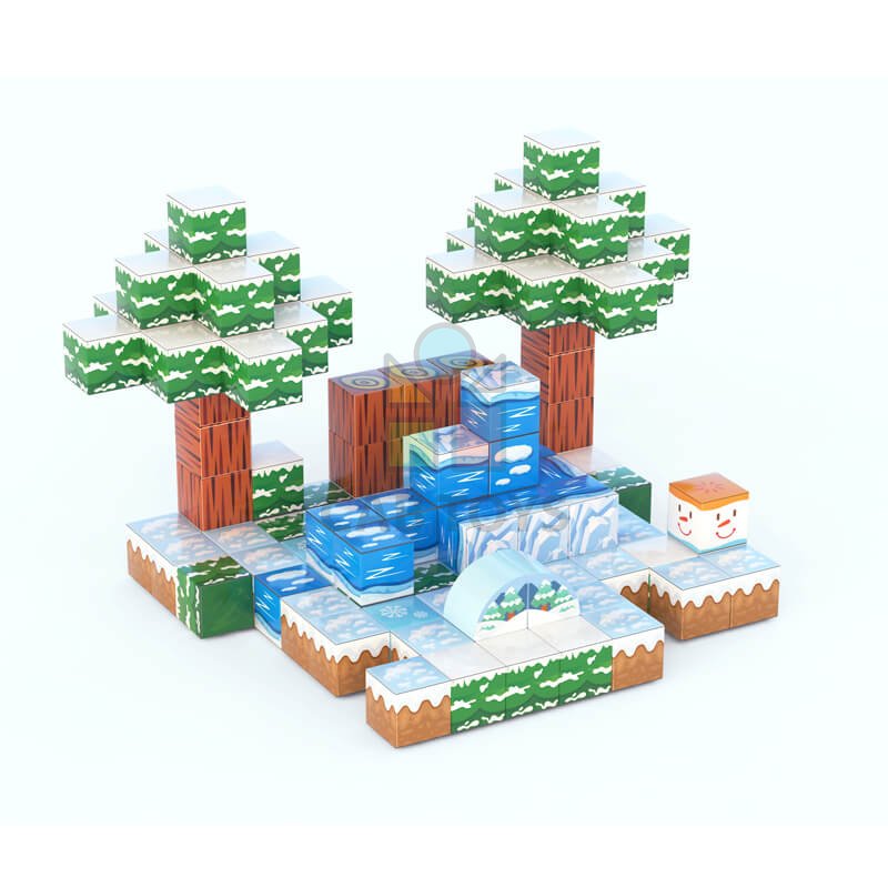 Magnetic Building Block - Mine World 52ks