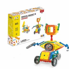 Magnetická stavebnice Engineering set 80ks - Magical Magnet II