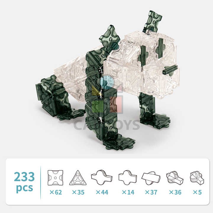 Stavebnica model panda 233ks