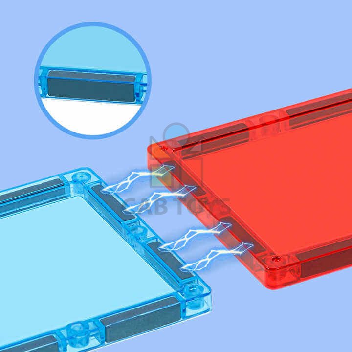 Magnetická stavebnica Space 60ks - Magnetic Tiles